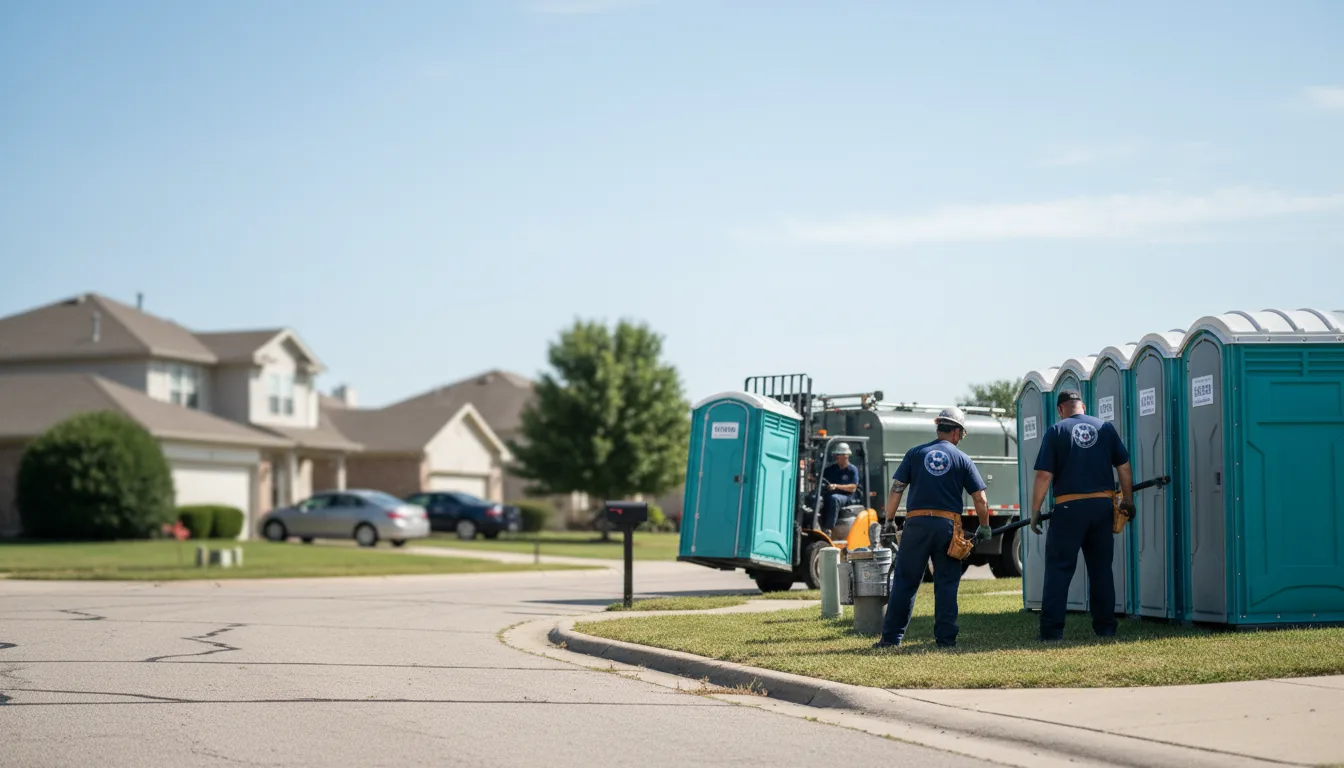 Porta Potty Rental in Palestine, IL near me